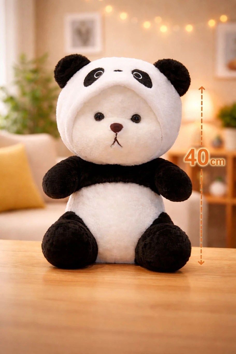 ValoraStore Cute Panda Teddy Bear Soft Toy